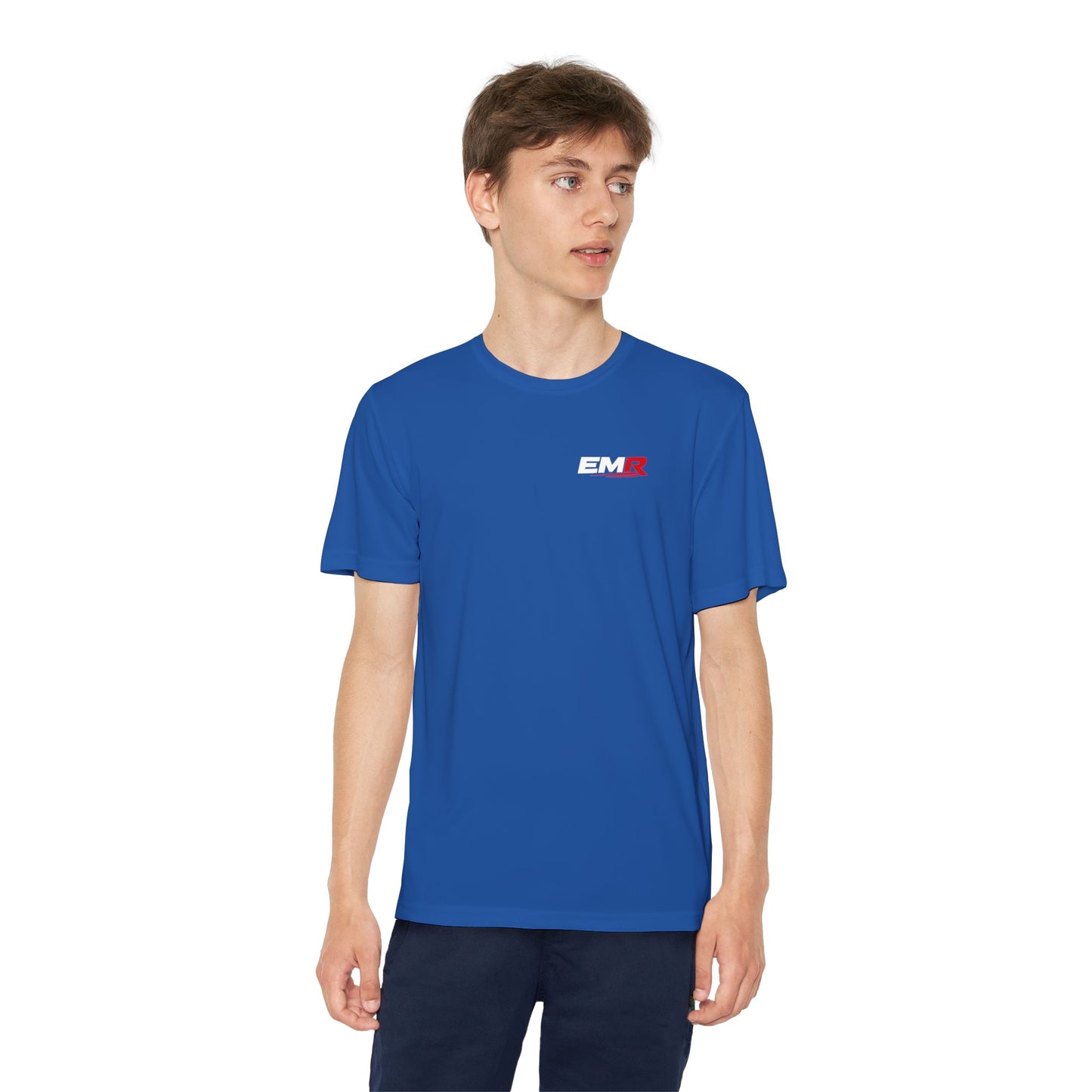 Youth Racing Tee — "Ethan Miller Racing" Logo Shirt
