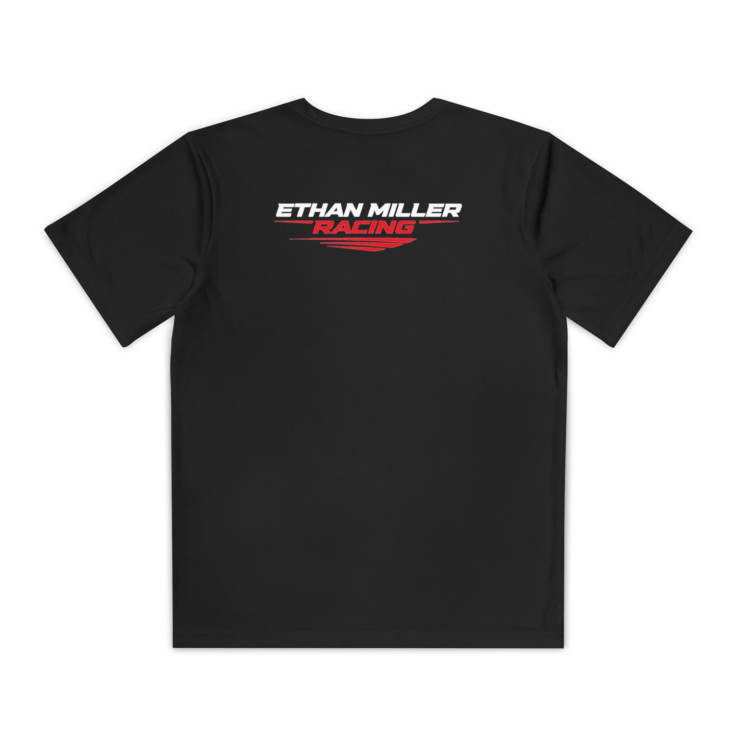 Youth Racing Tee — "Ethan Miller Racing" Logo Shirt