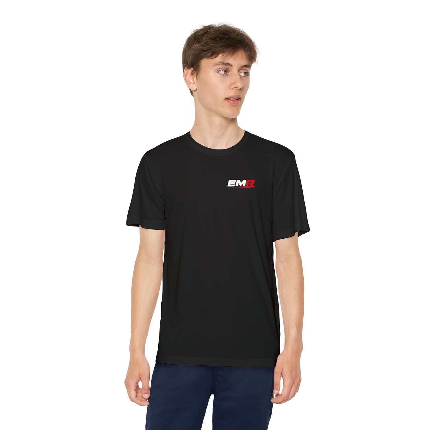 Youth Racing Tee — "Ethan Miller Racing" Logo Shirt