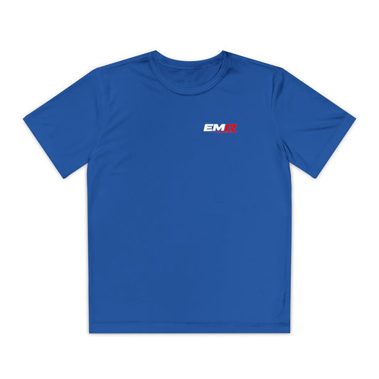 Youth Racing Tee — "Ethan Miller Racing" Logo Shirt