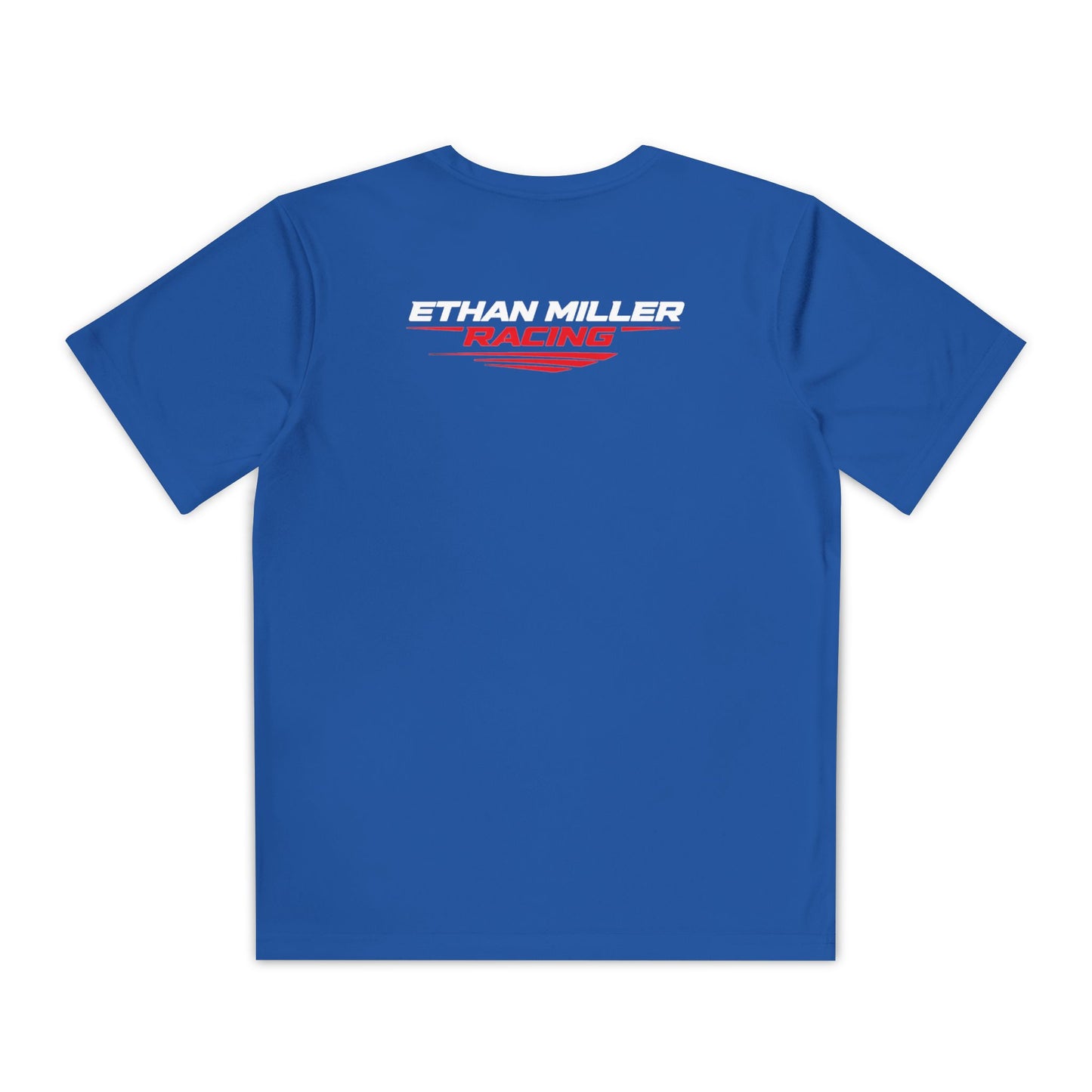 Youth Racing Tee — "Ethan Miller Racing" Logo Shirt